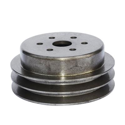 China Construction Material Stores Excavator Spare Parts Water Pump Pulley Wheel Excavator 6BD1 Water Pump Pulley EX for sale