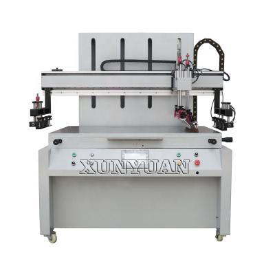 China Insurance Commercial Flat Bed Motorized Style Semi-automatic 80120 Screen Printer for sale