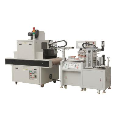 China Plastic Micro Discs Pad Slide Carbon Products Automatic 2-Color Pad Printing Machine for sale