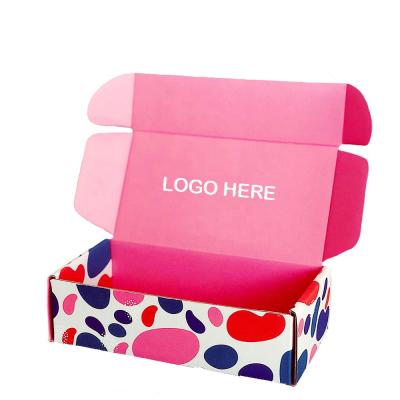 China Custom Recyclable Logo Cardboard Packaging Die Cut Gift Boxes For Packing Box Paper Cardboard Recyclable Custom Size Package Box for sale