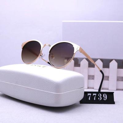 China 2022 high quality original brand worm brand round glasses fashionable designer retro sunglasses customized logo luxury outdoor floor gafas for sale