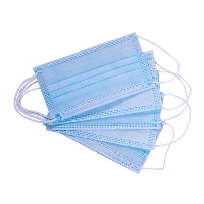 China Clinic Factory Wholesale Price Disposable Medical Face Mask With 3 Ply Face Masks for sale