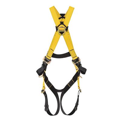 China Outdoor Adjustable Polyester Rock Mountaineering Safety Harness for sale