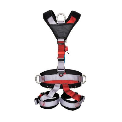 China New Safety Adjustable Belt Body Full Body Climbing Fall Arrest Harness Punching Harness for sale