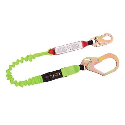 China Rescue Work Safety Harness And Energy Absorber Customized Lanyard for sale