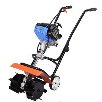 China Agricultural Gas Mini Cultivator Power Tiller Farming Machinery 2 Stroke for sale