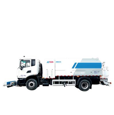 China Construction worksÂ   Garbage Squeeze Truck With Bin Pusher Garbage Vehicle For City Street for sale