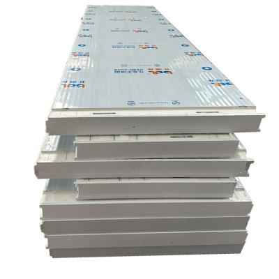 China 150mm Modern Outdoor Stainless Steel PU Sandwich Panel Fire Proof For Cold Room Storage for sale