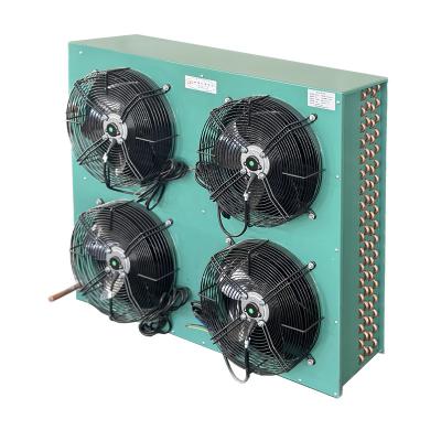 China Hotels Refrigeration Air Cooled Condensers Fan Type FNH 140 For Walk In Chiller Heat Exchanger for sale