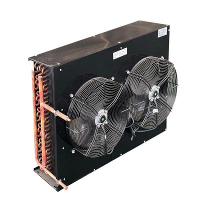 China Hotels Refrigeration Air Cooled Condensers FNH-28 Fan Type For Walk In Chiller Heat Exchanger for sale