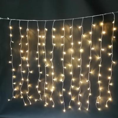 China Square Light For Decor Curtain Decoration Holiday Daily Festival IP44 Protect 144 Multi LED Curtain Light Weather Effects for sale