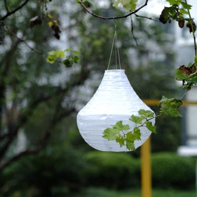 China Wholesale Durable With Switch Fabric Solar Nylon Lantern Lights for sale