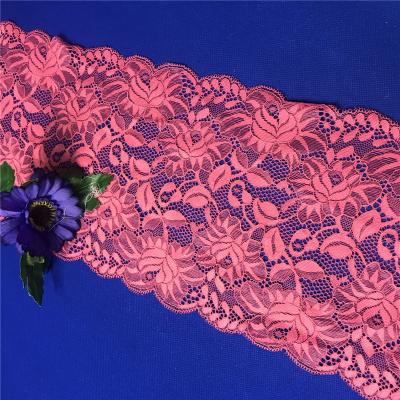 China Latest Viable Popular 18cm Wide Stretch Lace For Underwear Accessories for sale