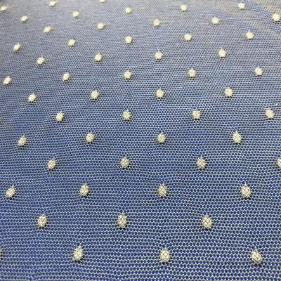 China Sustainable High Quality Stretch Lace Printed Net Tulle Lace Fabric For Dress for sale