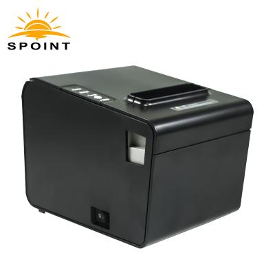 China Top Printing Speed ​​80mm Good Quality Thermal Printer SP-P80B Black Thermal Receipt Printer Office for sale