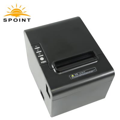 China Black Milestone Brand Kitchen POS Printer 250mm/s High Speed ​​80mm Thermal Receipt Printer for sale