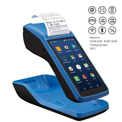 China OEM ODM touch screen pos machine MHT-M1 restaurant terminal pos 2g/3g/4g gprs POS Android smart device 1GB+ 8GB Nand Flash for sale