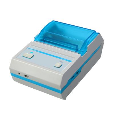 China Blue Wireless IOS Pocket Roll To Roll Portable Label Printer for sale