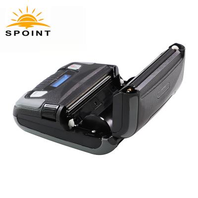 China Black And White Multifunction Portable 4-Inch Direct Thermal Receipt Radio Line Printing for sale