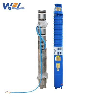 China Drinking Water Treatment 3 Phase 55kw 75kw 60hp 75hp Electric Deep Well Water Submersible Gasoline Price for sale