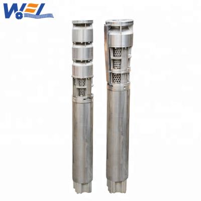 China Drinking Water Treatment 8 Inch Open Hole Deep Well Stainless Steel Water Submersible Pump for sale