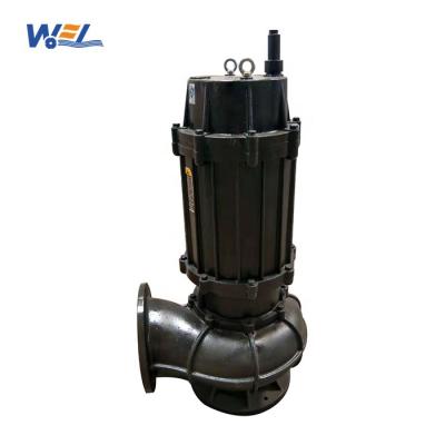 China Drinking Water Treatment 10 15 Hp 100mm Cutter Water Drainer Sewage Pump Sewage System Submersible Aquarium Pump Features for sale