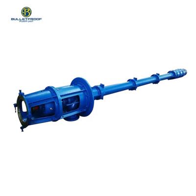 China Vertical Line Shaft Water Turbine Raw Water Intake Submersible Pump for sale