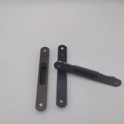 China Long service life security glass door&window latch accessories single side sliding aluminum window lock for sale