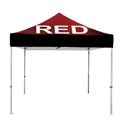 China 10x10ft Waterproof Custom Printing Trade Show Outdoor Advertising Canopy Tents For Exhibition for sale