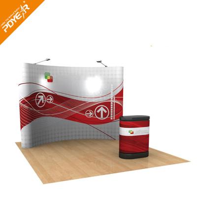 China Display Exhibition Booth Trade Show Pop Up Display Backdrop Wall for sale