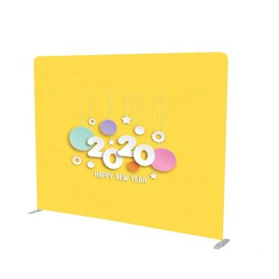 China Show 10ft Event Tension Fabric Display Stand Backdrop Wall With Aluminum Frame for sale