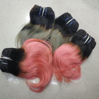 China Wholesale 30pcs 2kgs Hair 10inch Short Mink Cute Remy Wave Wavy 100% Body Wave Letsfly Hair Color Women Hair Extension for sale