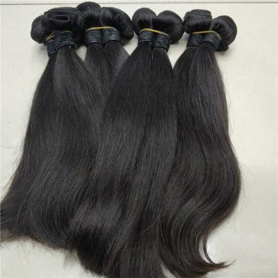 China 100% Lestfly 10A Natural Raw Indian Virgin Hair Raw Unprocessed Virgin Hair Temple Cuticle Aligned Full Hair Silky Straight Hair Extension for sale