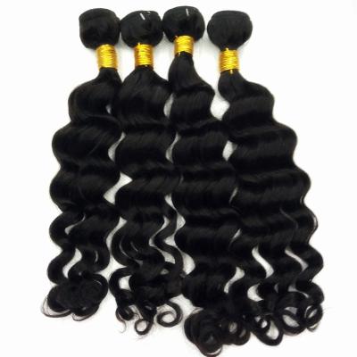 China Letsfly Regular Wave Mixed 4 Bundles Romantic Wavy Unprocessed Virgin Remy Loose Hair Brazilian Weave Extension Hair Wholesale Romantic for sale