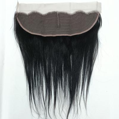 China Letsfly T Wave Silky Straight Lace Part 13x4 Lace Frontal Closure 13x4 Brazilian Remy Human Hair Unprocessed Hight Quality For Extensions Free Shipping for sale