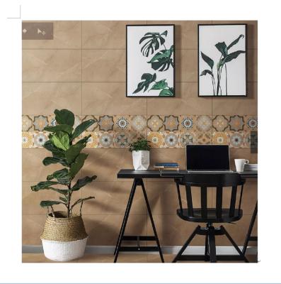 China CLASSIC brown rustic tiles bathroom or kitchen floor and wall tiles for sale