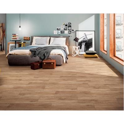 China Porcelain Pattern Wood Flooring Tiles Design Wooden Flooring Ceramic Anti-Slip Porcelain Flooring Tiles for sale