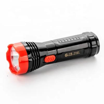 China Safety LED Rechargeable Flashlight Camping Solar Powered Hand Light With Charging Plug for sale