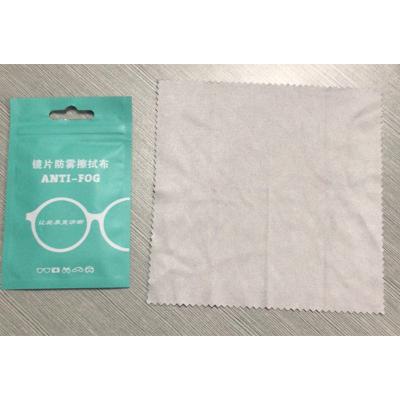 China Custom Logo Anti Fog Jet Glasses Cloth Glass Microfiber Anti-fog Cleaning Cloth For Glasses for sale