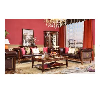 China Others Factory Wholesale Solid Wood Vintage Sofa Set Furniture Living Room Modern Fabric Sofas Directly for sale