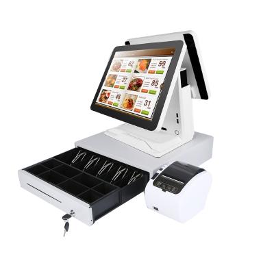 China 15inch Touch POS System For Retail With Barcode Scanner 15 Inch LED 1024x768 for sale