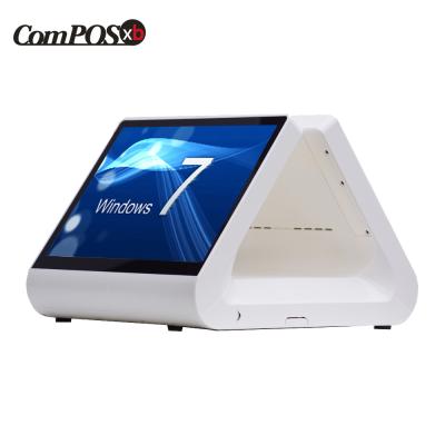 China Restaurant / Hotel Touch 12 Inch All In One Pos Pc With Card Reader (New Design) Tablet PC With Customer Display for sale