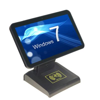 China Fanless Touch Screen POS System Windows POS Terminal J1900 15.6 All In One Machine 15.6 Inch TFT LCD for sale