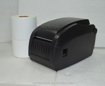 China Price 80mm black and white cheap direct thermal barcode printer, sticker printer/thermal label printer for supermarket for sale