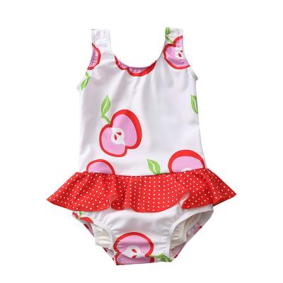 China Diaper Factory Direct Baby Swimwear Rompers Antibacterial Swimming Jumpsuit Children Swimwear for sale