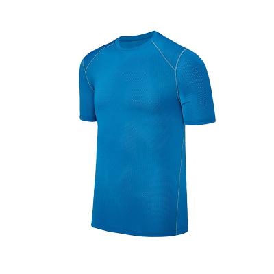 China Best selling hiqh jacquard quality hiqh jacquard overseas men's sportswear gym wear custom anti-pilling T-shirts for sale