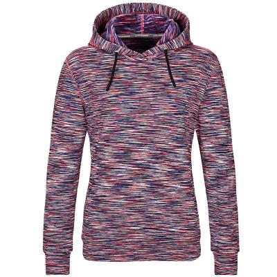 China Eco-friendly Customization New Arrival Good Quality Workout Hoodies Women Fleece Breathable Custom Sweatshirt for sale