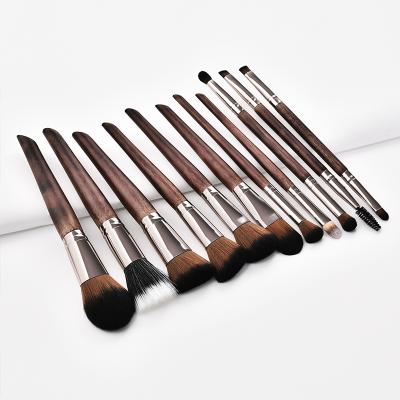 China Angular Blush New Arrival 11pcs Private Label Makeup Brush Set Custom Logo Cosmetics Brushes Tool Wholesale for sale