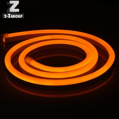 China Lighting and decoration IP67 120V dmx RGB led neon flex tube/RGB led flexible waterproof ultra thin strip light strip for sale