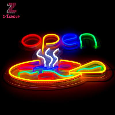 China 2021 Coffee Bar Digital LED Neon Signs Buildings Custom Acrylic LED Neon Sign Coffee Shop and Beer Neon Signage for sale